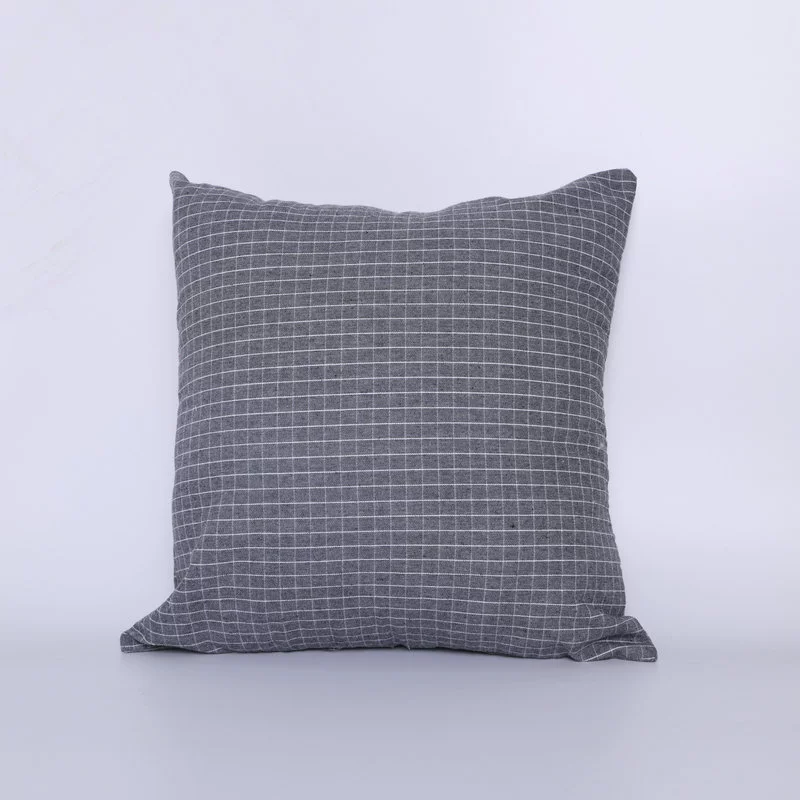 minimalist-grid-cotton-pillow-soft-breathable-durable-home-cushion-45x45cm